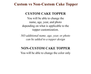 2022 Graduate Cake Topper | Custom Graduation Cake Topper | Class of 2022 Cake Topper | Photo Cake Topper