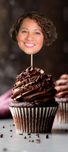 Load image into Gallery viewer, Face Cupcake Toppers | Birthday Party Cupcake Toppers | Personalized Face Cupcakes | Custom Cupcake Toppers