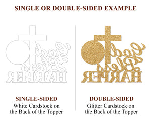 Best Gift Ever Christmas Cake Topper | Happy Birthday Jesus | Christmas Nativity