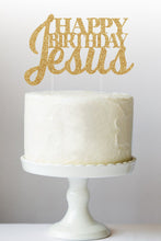 Load image into Gallery viewer, Happy Birthday Jesus Cake Topper | Christmas Cake Topper | Christmas Cake