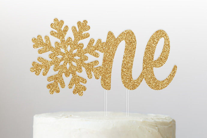 First Birthday Cake Topper | Winter Onederland Cake Topper | 1st Birthday Cake Topper