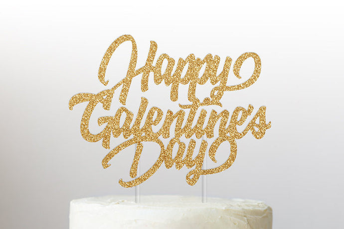Happy Galentine's Day Cake Topper | Valentine's Day | Girls Night