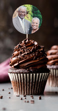Load image into Gallery viewer, Birthday Cupcake Toppers | Face Cupcake Toppers  | Party Decorations | Photo Cupcake Toppers,